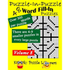 Puzzle-in-Puzzle Word Fill-In Puzzles, Volume 8: 48 Puzzles - Paperback