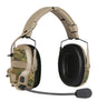 Ops-Core AMP Connectorized Headset | 3D Hear-Through for Situational Awareness