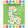 Dinosaur: My First Dot Art And Activity Coloring Book - Ages 2+: Big Guided Dot Circle Coloring Book For Toddlers, Creative Kids Activity Book - Paperback