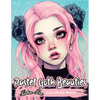 Pastel Goth Beauties: Coloring Book, Add a Touch of Elegance to Your Spooky Side with These Whimsical Designs - Paperback