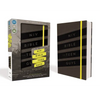 NIV, Bible for Teen Guys, Leathersoft, Charcoal, Elastic Closure: Building Faith, Wisdom and Strength - Imitation Leather