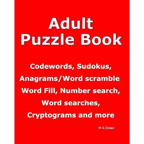 Adult Puzzle Book - Paperback