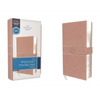 Niv, Pocket Thinline Bible, Leathersoft, Pink, Snap Closure, Red Letter, Comfort Print - Imitation Leather