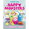 The Happy Monsters (A Coloring Book) - Paperback