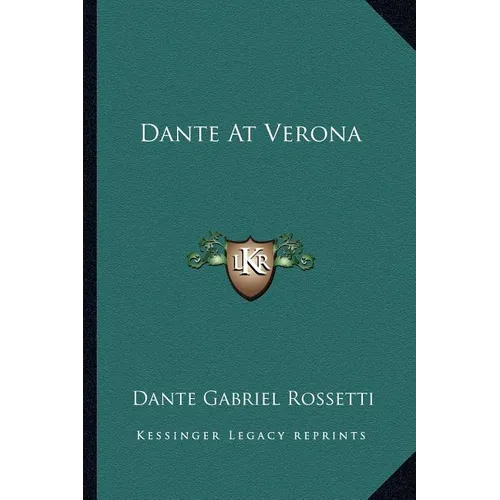 Dante At Verona - Paperback