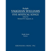 Five Mystical Songs: Study score - Paperback
