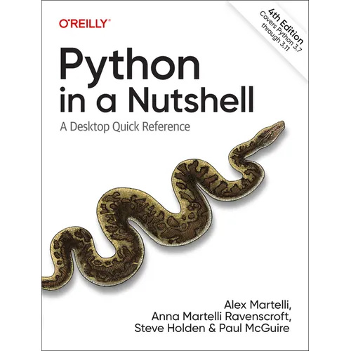 Python in a Nutshell: A Desktop Quick Reference - Paperback