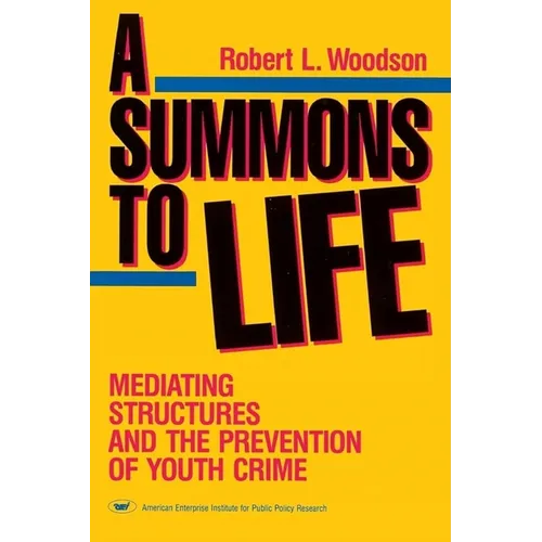 A Summons to Life:: Mediating Structures and the Prevention of Youth Crime - Paperback
