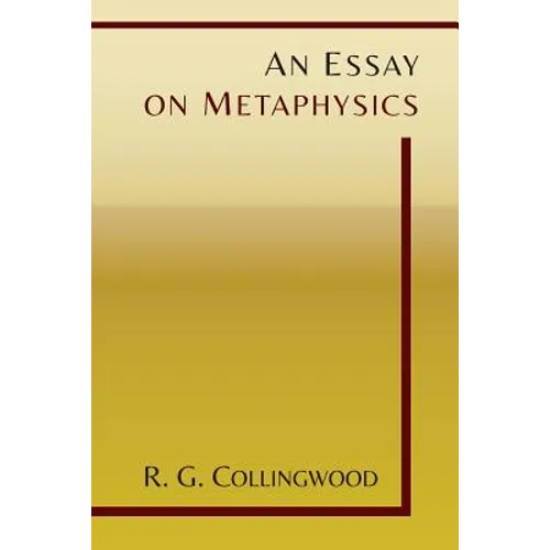 An Essay on Metaphysics - Paperback
