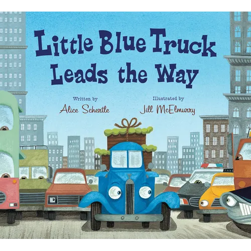 Little Blue Truck Leads the Way Board Book - Board Book