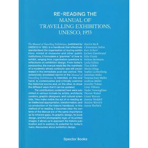 Re-Reading the Manual of Travelling Exhibitions - Paperback