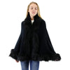 Fur Short Length Shawl SH923 (2PC)