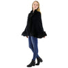 Fur Short Length Shawl SH923 (2PC)