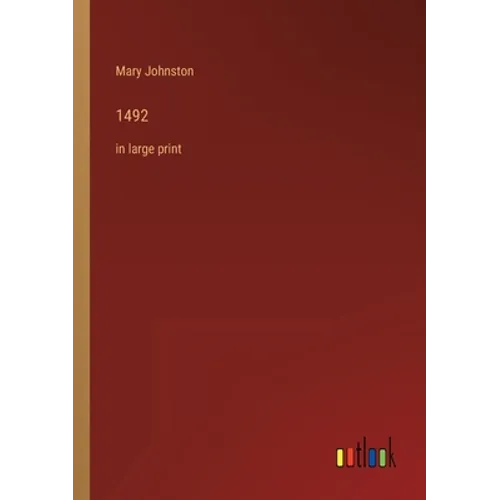 1492: in large print - Paperback