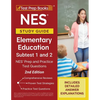 NES Study Guide Elementary Education Subtest 1 and 2: NES Prep and Practice Test Questions [2nd Edition] - Paperback