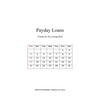 Payday Loans: Poems - Paperback