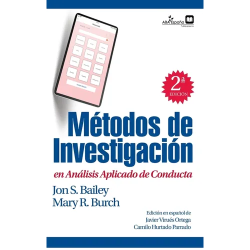 Métodos de investigación en análisis aplicado de conducta - Hardcover