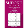 300 Easy to Medium Sudoku Puzzle Book 2019 - Paperback