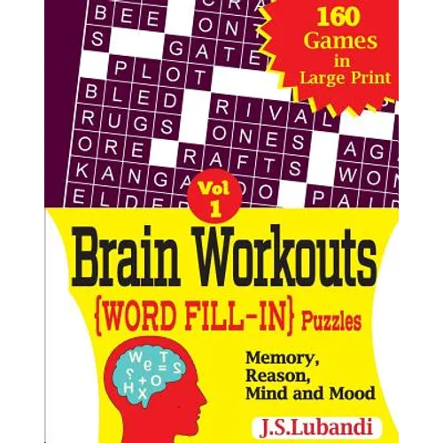 Brain Workouts (WORD FILL-IN) Puzzles - Paperback