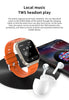 A70 Smart Watch – Bluetooth Calling, Health Monitoring & 8+ Sport Modes, 1.96" HD Display