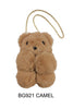 Pom Pom Bear Crossbody Bag BG921 (6PC)