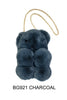 Pom Pom Bear Crossbody Bag BG921 (6PC)