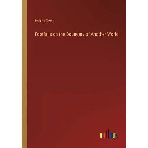 Footfalls on the Boundary of Another World - Paperback