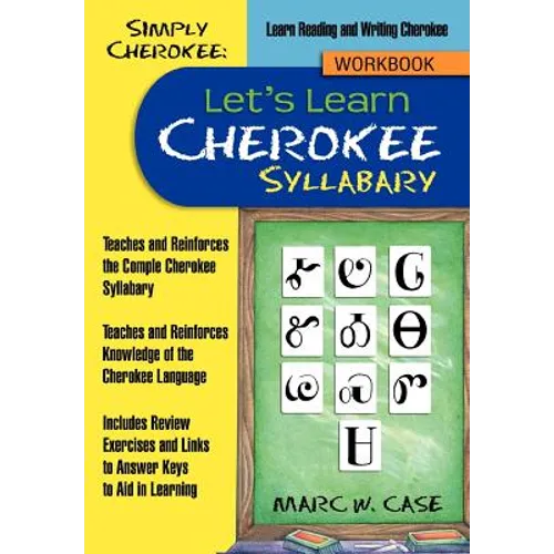 Simply Cherokee: Let's Learn Cherokee: Syllabary - Hardcover