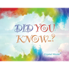 Did You Know...? - Paperback
