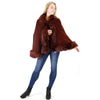 Fur Short Length Shawl SH923 (2PC)