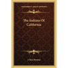 The Indians Of California - Paperback