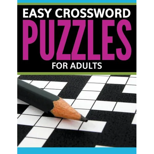 Easy Crossword Puzzles For Adults - Paperback