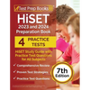 HiSET 2023 and 2024 Preparation Book: HiSET Study Guide with Practice Test Questions for All Subjects [7th Edition] - Paperback