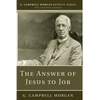The Answer of Jesus to Job - Paperback