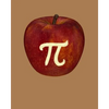Apple Pi: Graph Paper for Math Students Teachers Professors - 4 Square to 1 Inch Grey Graph Paper - 150 pages 8x10 - Paperback
