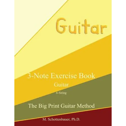 3-Note Exercise Book: Guitar - Paperback