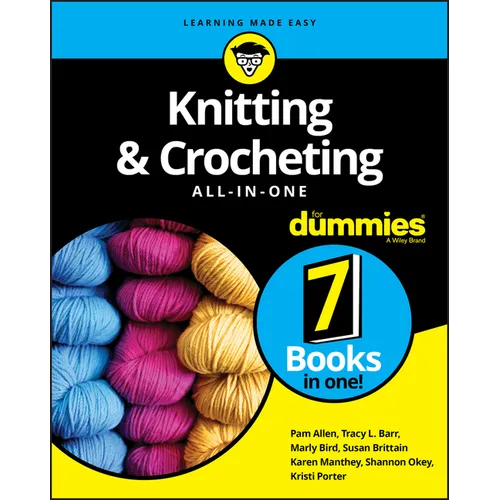Knitting & Crocheting All-In-One for Dummies - Paperback
