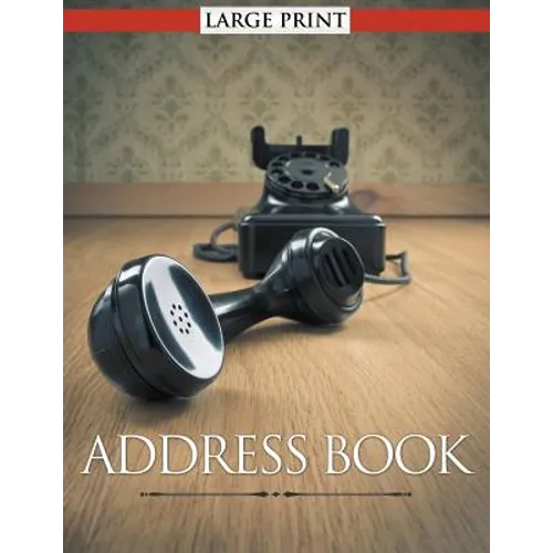 Address Book Large Print - Paperback