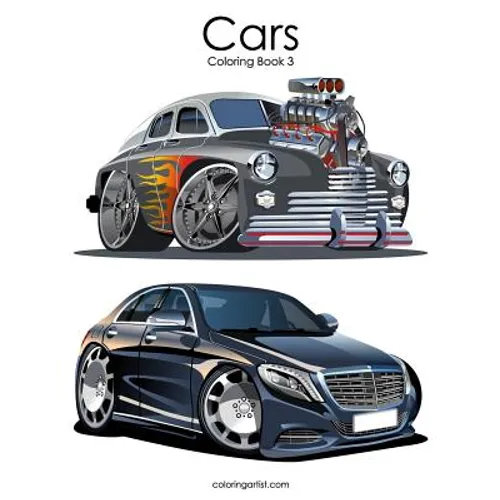 Cars Coloring Book 3 - Paperback