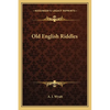 Old English Riddles - Paperback