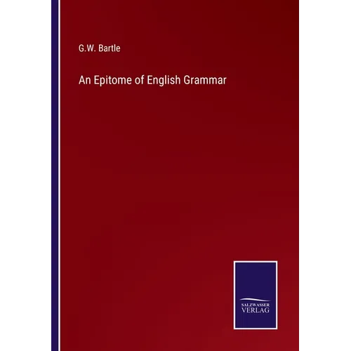 An Epitome of English Grammar - Paperback