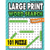 Large Print Word Search: 101 Puzzles ( Volume 2 ) - Paperback