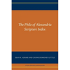 The Philo of Alexandria Scripture Index - Paperback