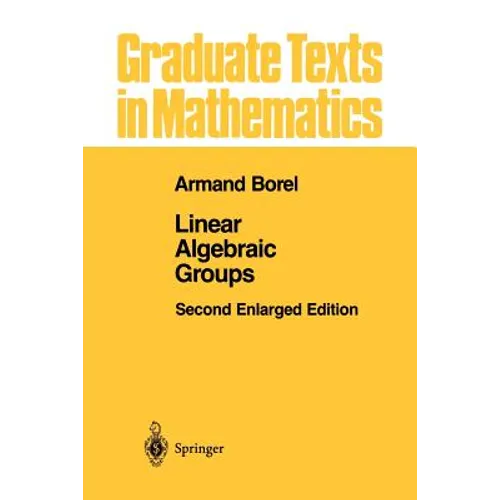 Linear Algebraic Groups - Paperback