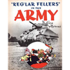 "Reg'lar Fellers" in the Army: (A WW2 Patriotic Comic Collection) - Paperback