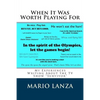When It Was Worth Playing for: My Experiences Writing about the TV Show "survivor" - Paperback