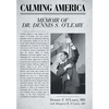 Calming America: Memoir of Dr. Dennis S. O'Leary - Hardcover