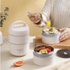 1240ML/1590ML Large Capacity Stainless Steel 304 Lunch Box Leak-Proof Multi layer Thermal Bento Box Adult Student Food Container
