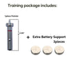 Golf swing training aid: swing plane corrector, posture indicator, indoor laser practice tool.