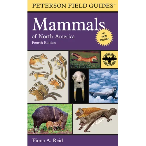 Peterson Field Guide to Mammals of North America - Paperback